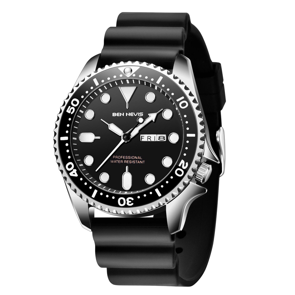 sieko waterproof Divers Watch For Men Automatic Movement date Dial Men's sport New productSEIKO D