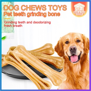 Dog Chew Bones Griding Molar Teething Bone For Dog Chewing Cowhide Bones