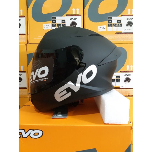 EVO HELMET SVX 02 Mono colors | matte black / matte grey / glossy black ...