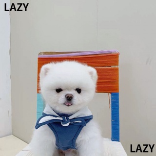 Puppies Summer Style Cat Pomeranian Spring Autumn Clothes Sailor Bichon Pet Dogs Thin Small Dog Teddy LJMB