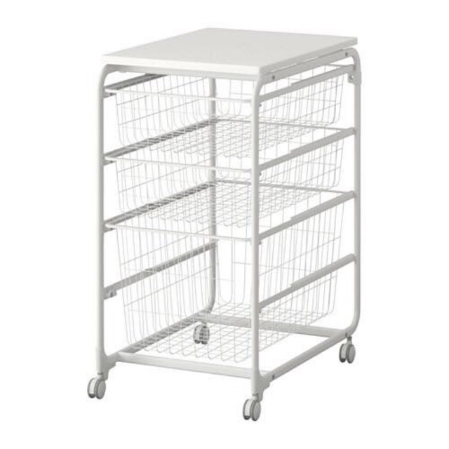 Ikea Algot Wire Drawers And Trolley Brand New Shopee Philippines
