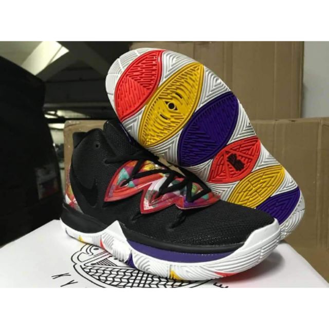 Air Kyrie 5 send big star pink yellow high help new Shopee