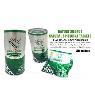Authentic Nature Source Natural Spirulina Health Nutrition 0.25g * 250's * 1000's ₱260