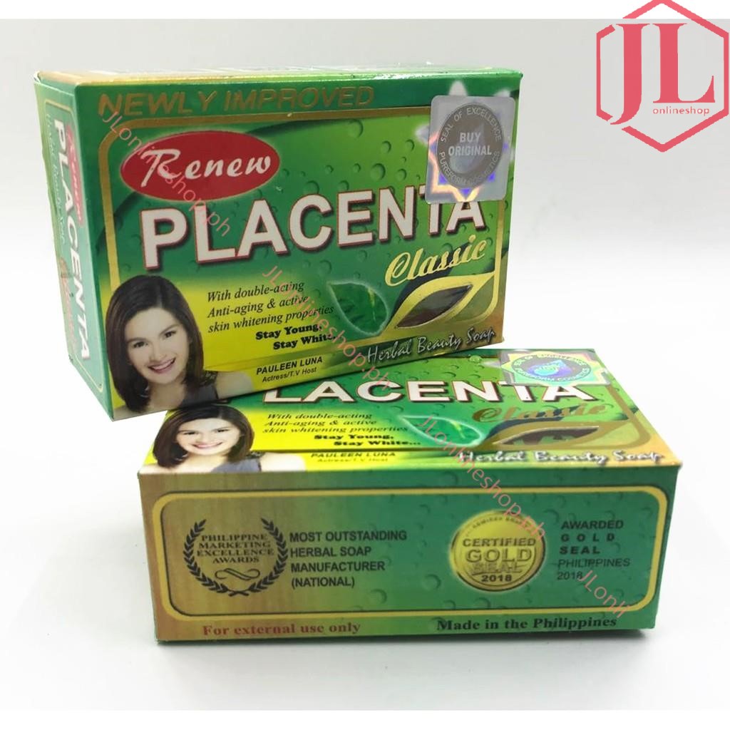 Orange Renew Placenta Soap Classicwhite 135g Shopee Philippines