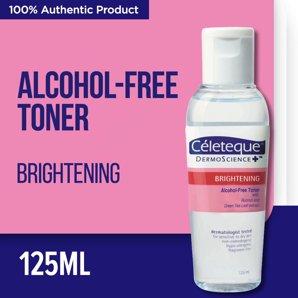 Céleteque DermoScience Brightening Alcoholfree Toner 125mL Shopee