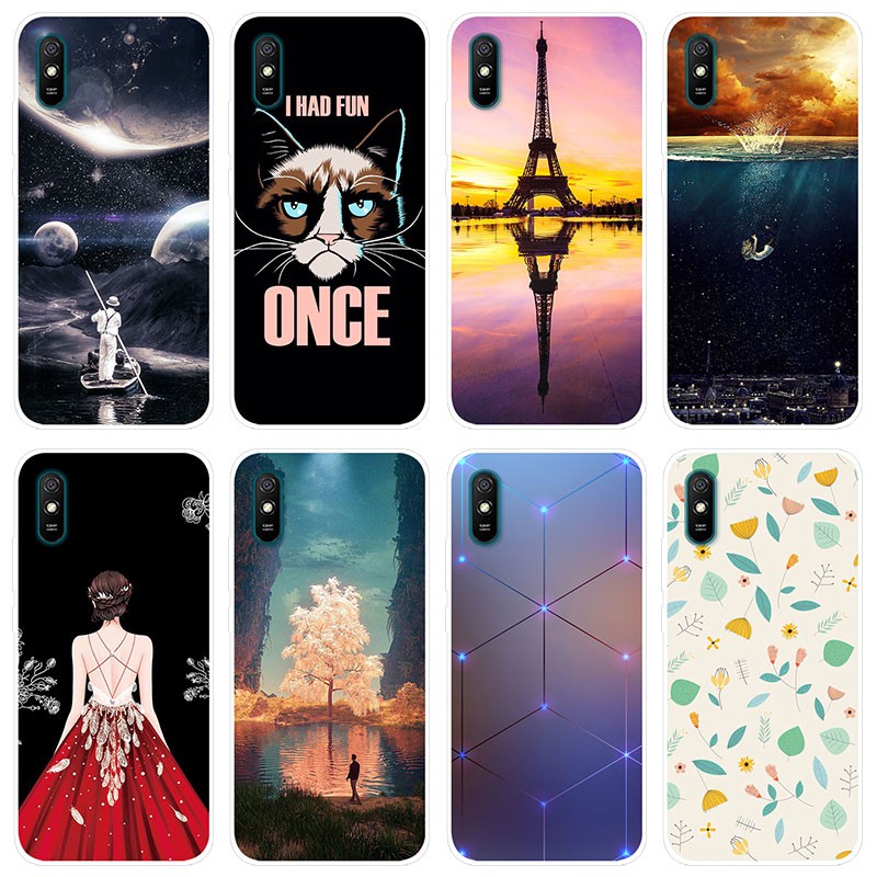 Redmi 9a Case Soft Tpu Silicone Xiaomi Redmi 9a 9 A Redmi9a Casing Phone Case Back Cover High 3332