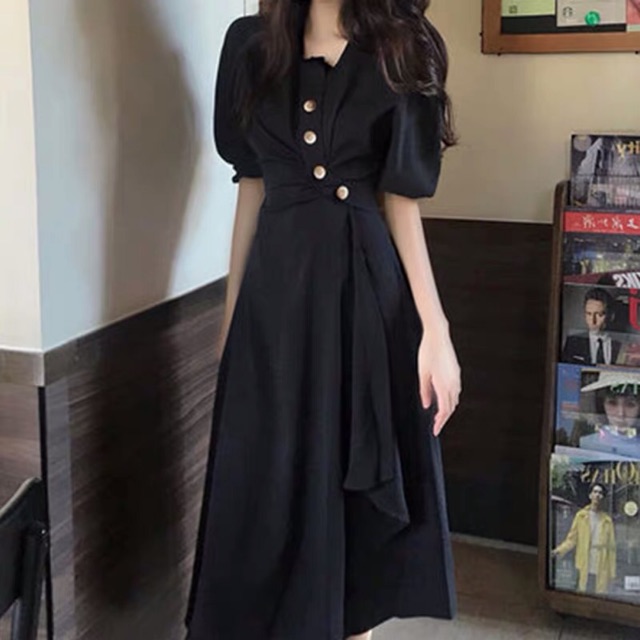 Korean Style Maxi Dress | Shopee Philippines