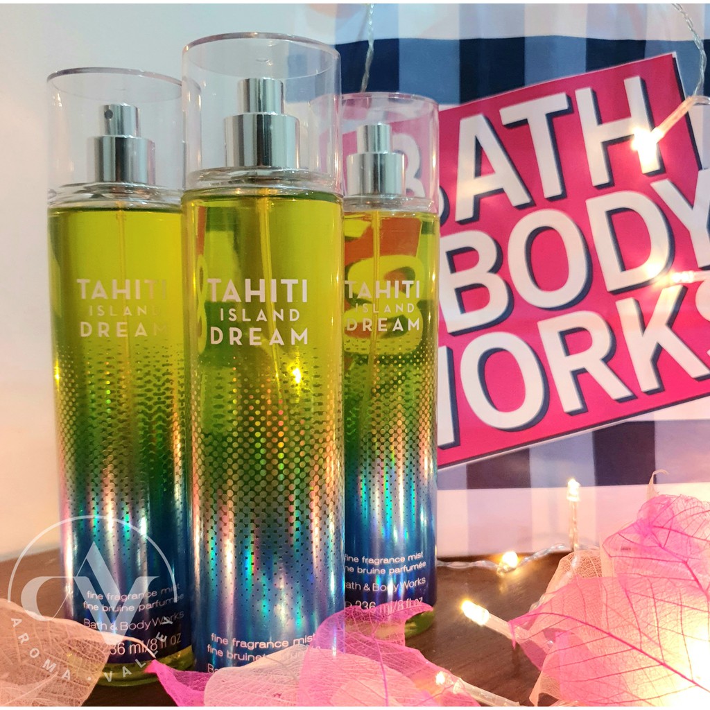 Tahiti Island Dream Bath and Body Works Fragrance Mist ORIGINAL