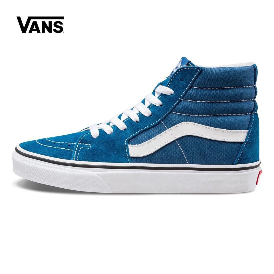blue vans high tops