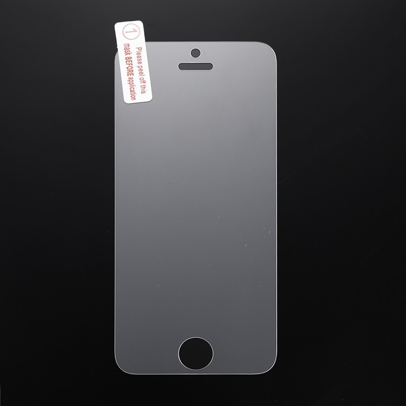 Premium 9h Matte Frosted Tempered Glass Screen Protector Films Iphone 5 Se Qwer Shopee Philippines