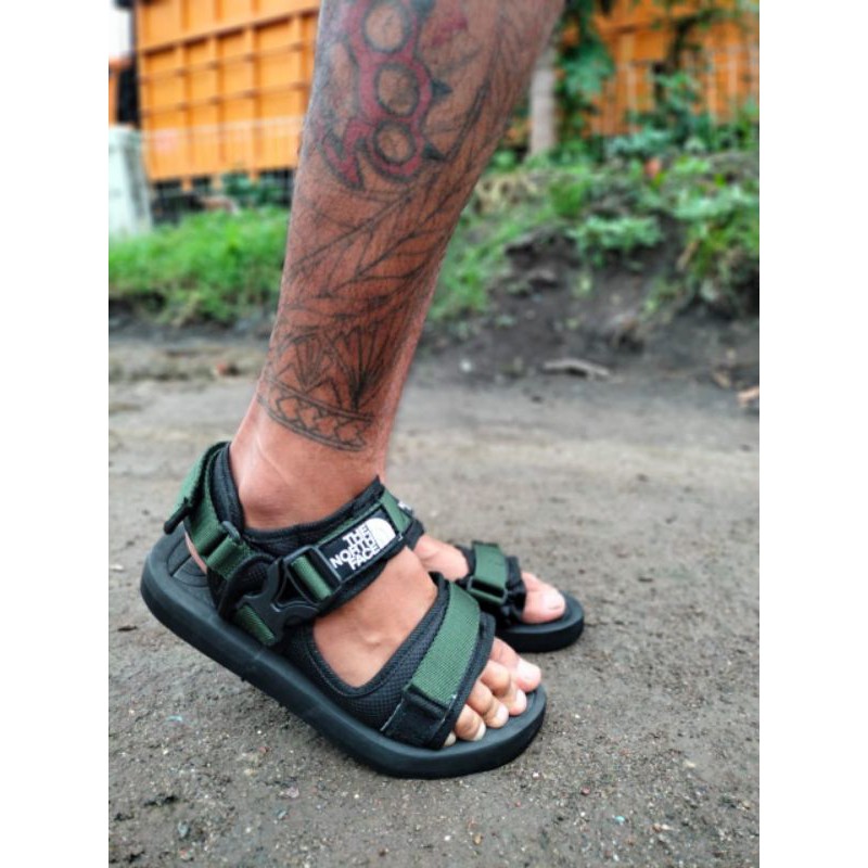 Sweat Ruthless In reality Tnf Mountain Slippers The North Face Sandals Men Sandals | Shopee  Philippines