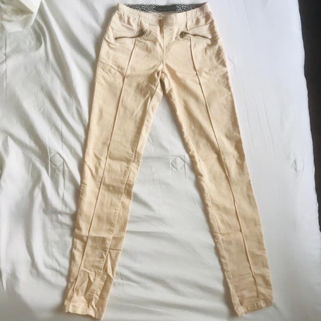 zara denim joggers