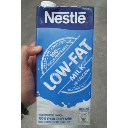 Nestle Low Fat Milk 1 Liter Shopee Philippines