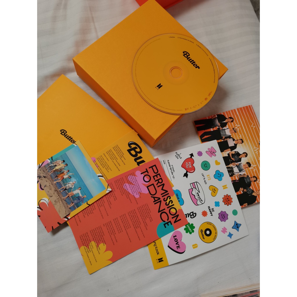 BTS Butter Album Unselaed Shopee Philippines