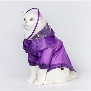 Dog Rain Coat Pet Waterproof Clothes Raincoat Jacket Pug French Bulldog Rain Dog Veneer Overalls Pom