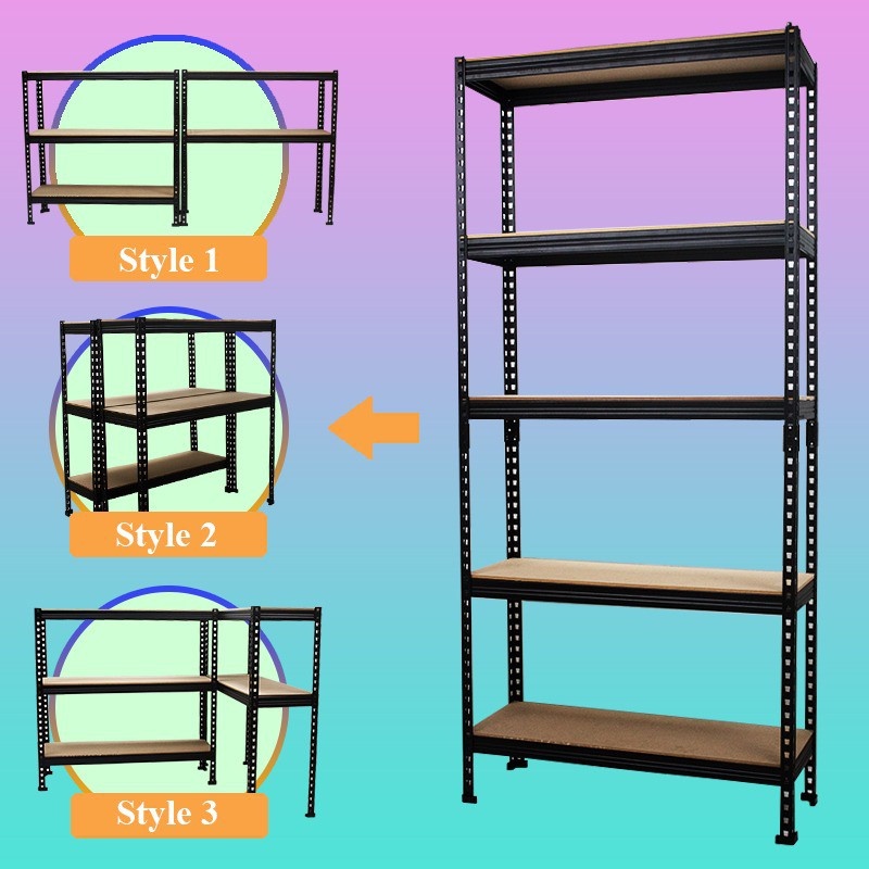 3/4/5 layers stainless Steel Shelf Steel Rack Adjustable Shelves Rack Storage Rack Shelves