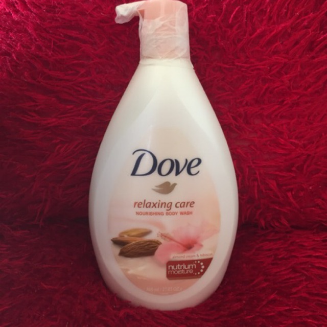 dove relaxing care body wash