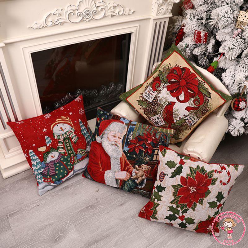 christmas pillow cases 18x18