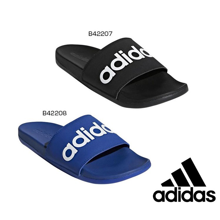 Adidas Adilette Comfort Big Logo (unisex) Slides | Shopee Philippines