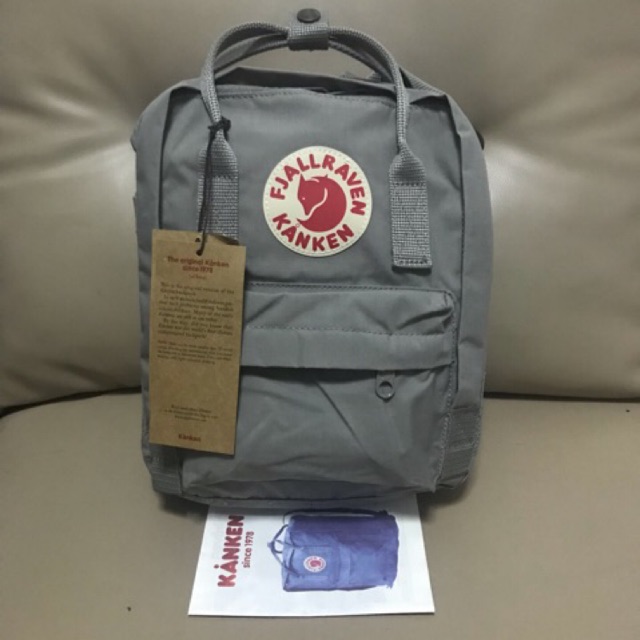 fjallraven kanken mini fog
