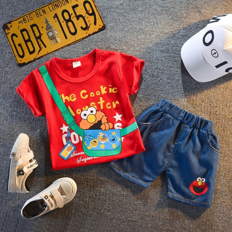 elmo outfit baby boy