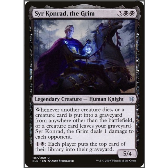 Magic the Gathering Syr Konrad, the Grim Shopee Philippines