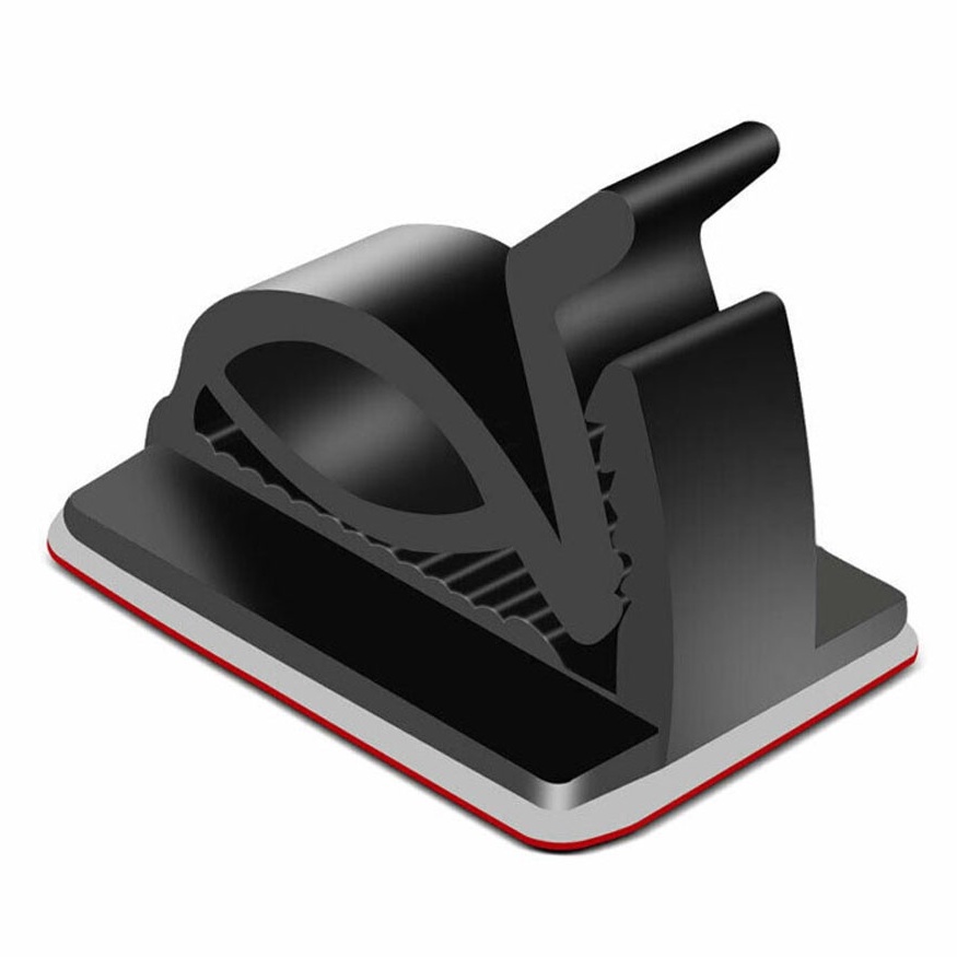 1PC Adjustable Cable Management Clamps Selfadhesive Cable Holders