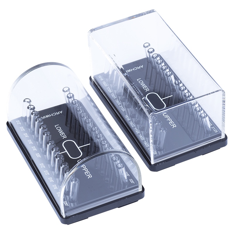 1pcs Round/Rectangular Dental Acrylic Organizer Holder for Orthodontic
