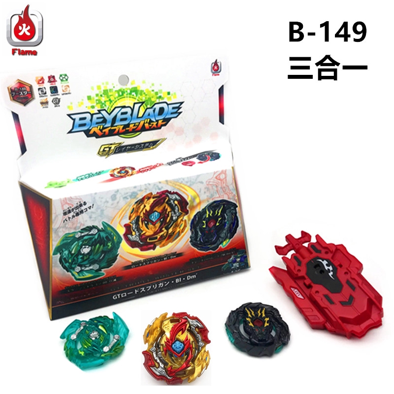 Takara Tomy Beyblade Burst Gt B 149 Triple Booster Set Lord Spriggan B149 Tv Movie Character Toys Toys Hobbies