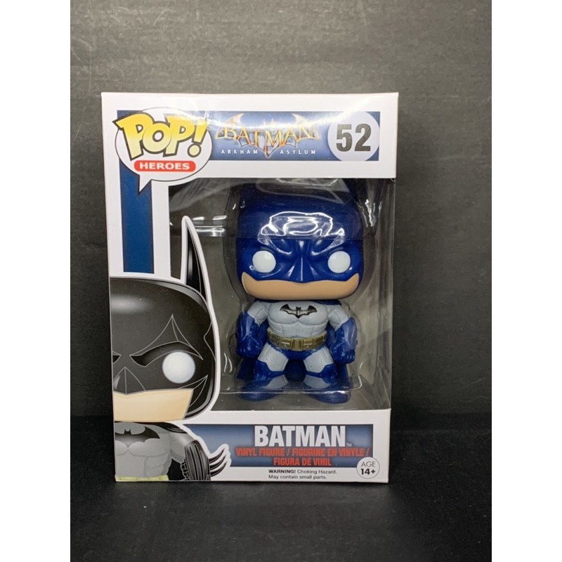 Funko Pop Batman Arkham Asylum Blue Batman No. 52 | Shopee Philippines