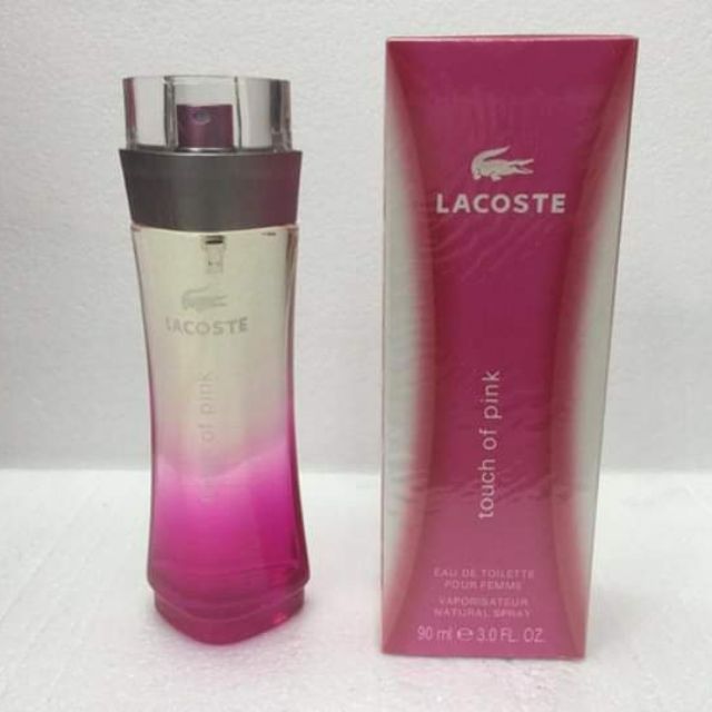 lacoste touch of pink tester