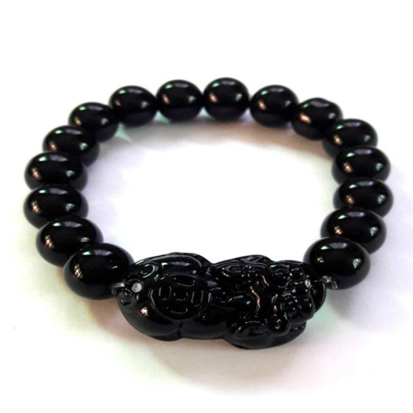 black bracelet