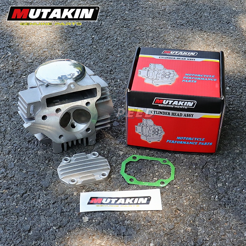 Mutakin Cylinder Head For Honda Wave Xrm Std Dream Modified Set Assembly