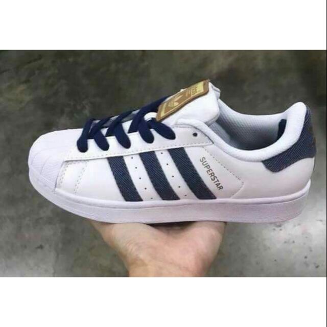 adidas superstar denim