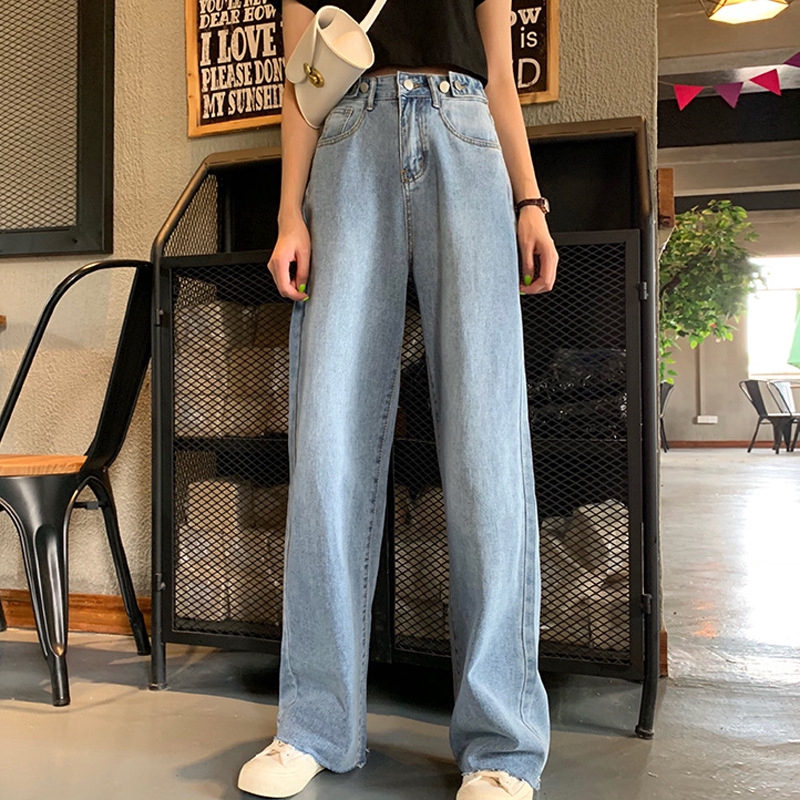 korean loose jeans