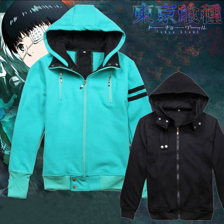 kaneki green hoodie