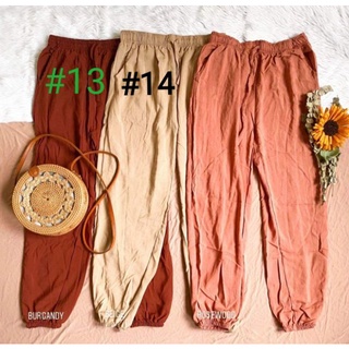 CHAMPS.PH Uniqlo Inspired Drape Drawstring Pants (Plain and Printed) #2