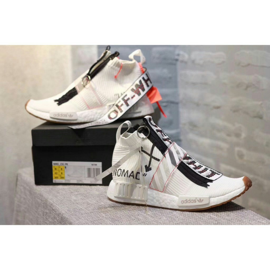 off white x nmd city sock