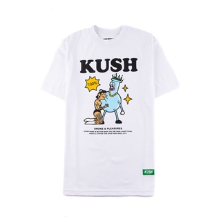 KUSH Co. SMOKE & PLEASURE (White) Classic T-Shirt #3