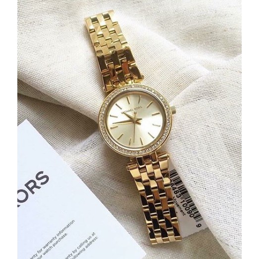 michael kors petite darci watch