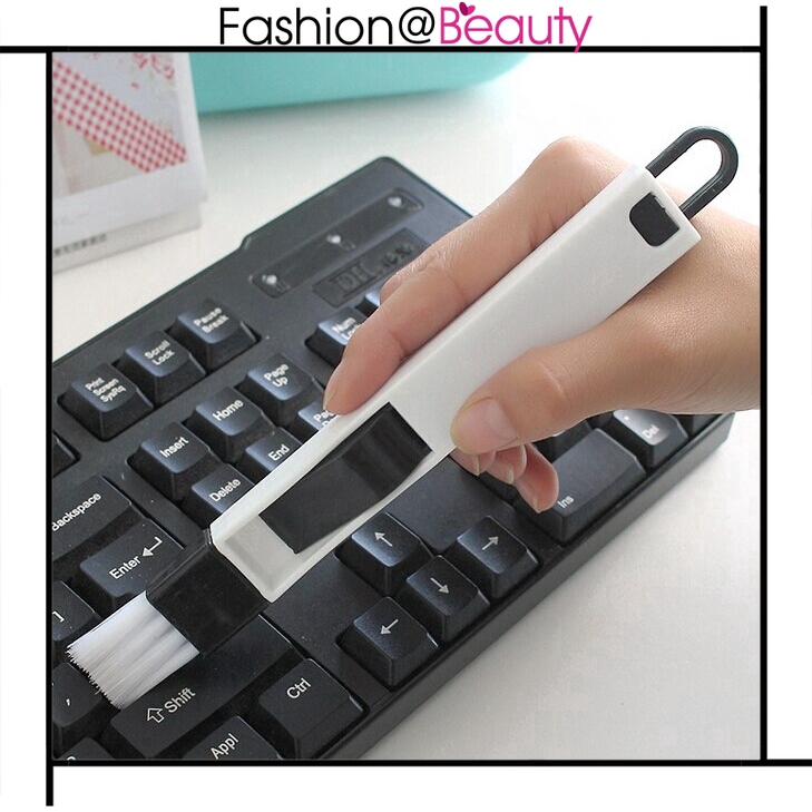 1Pc Sikat Pembersih Jendela Keyboard Multifungsi 2 In 1 1Pc Sikat Pembersih Jendela Keyboard Multifungsi 2 In 1