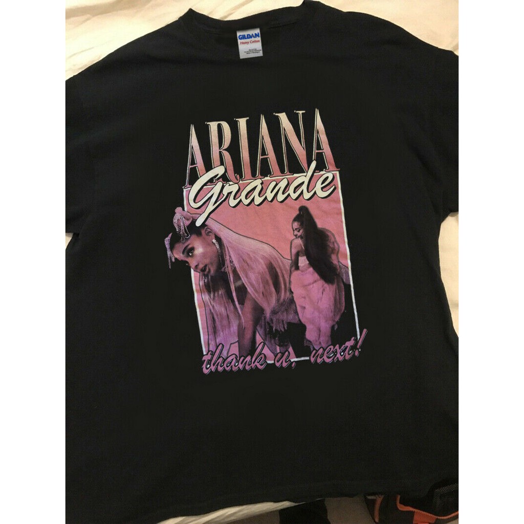 Ariana Grande Sweetener World Tour Merch 2019 Thank U Next Men S T Shirts Large Shopee Philippines