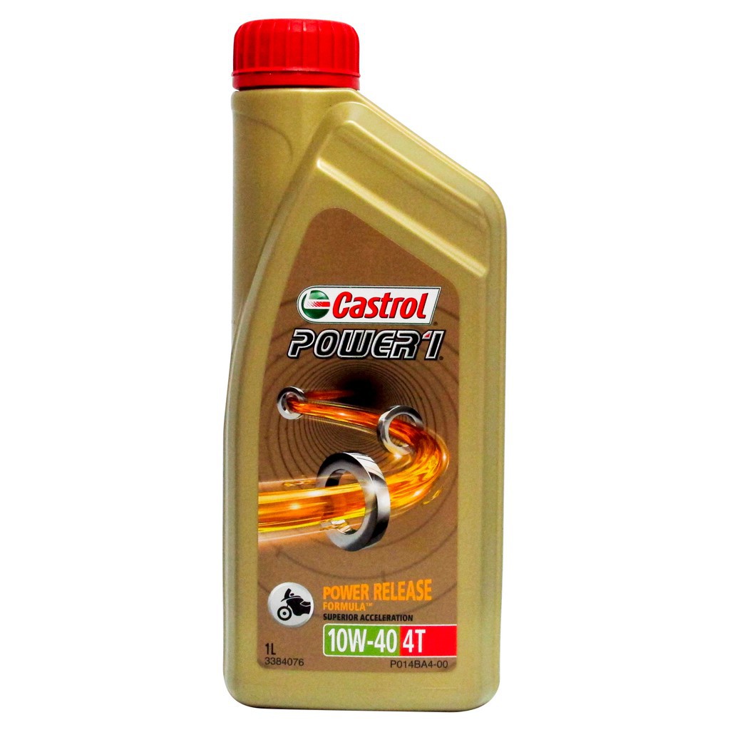 Castrol Power Gold Engine Oil 1 Liter For Motorcycle 100% Original MOTO