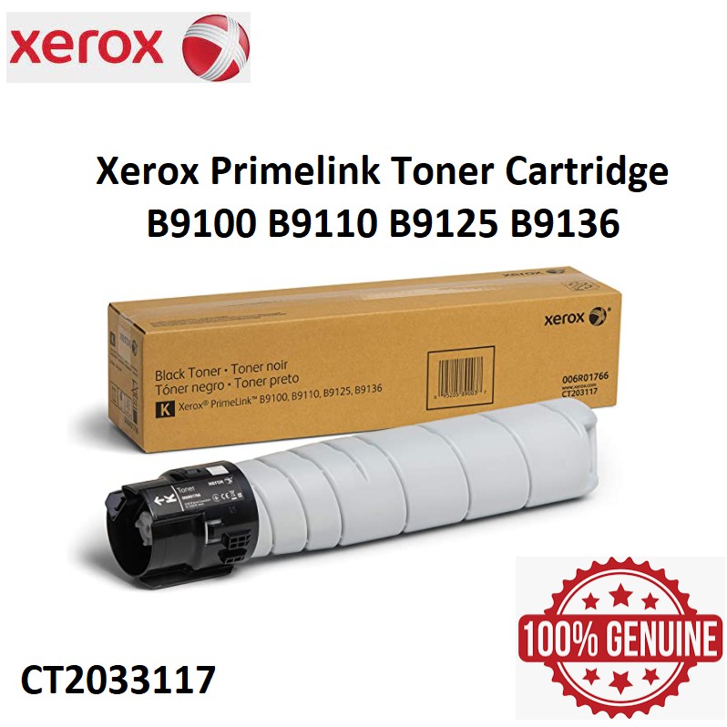 Genuine toner cartridge for Fuji Xerox PrimeLink B9100 B9110 B9125