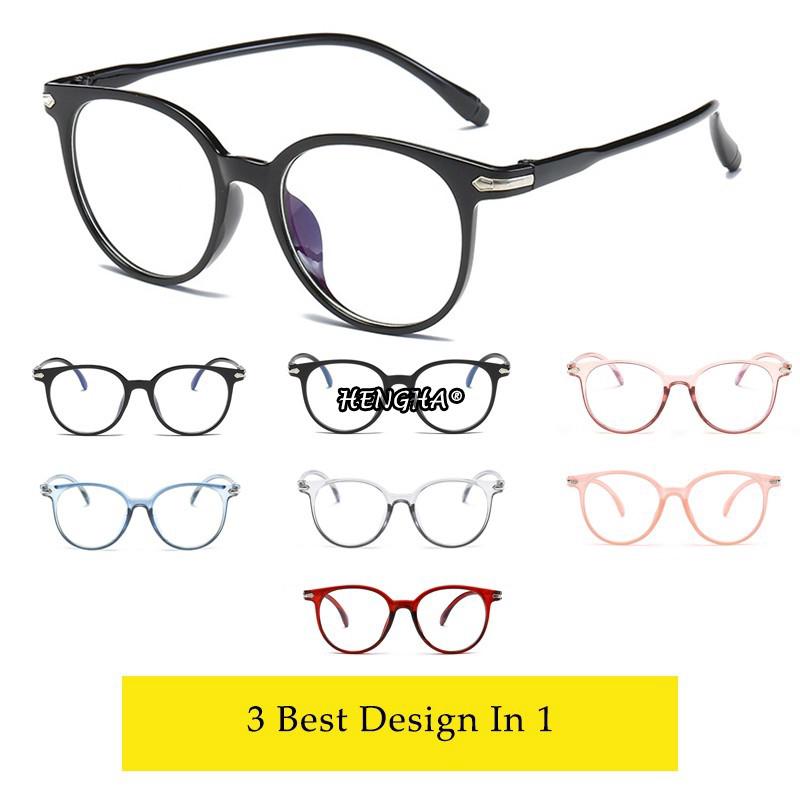 100Anti Radiation Myopia Eyeglasses Lens Replaceable Shopee Philippines