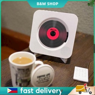 B&W 【Ready Stock+COD】MP3-CD Player Wall Mounted Home FM Radio Built-in Dual