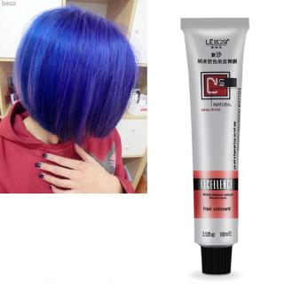 Long Lasing Permanent Dye Bright Hair Color Cream 100ml