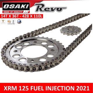 sprocket set for xrm 125