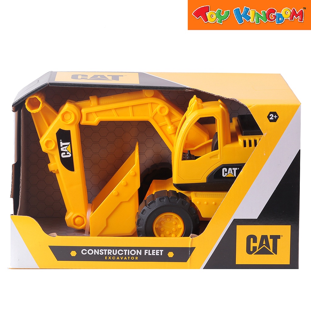 cat construction fleet excavator toy