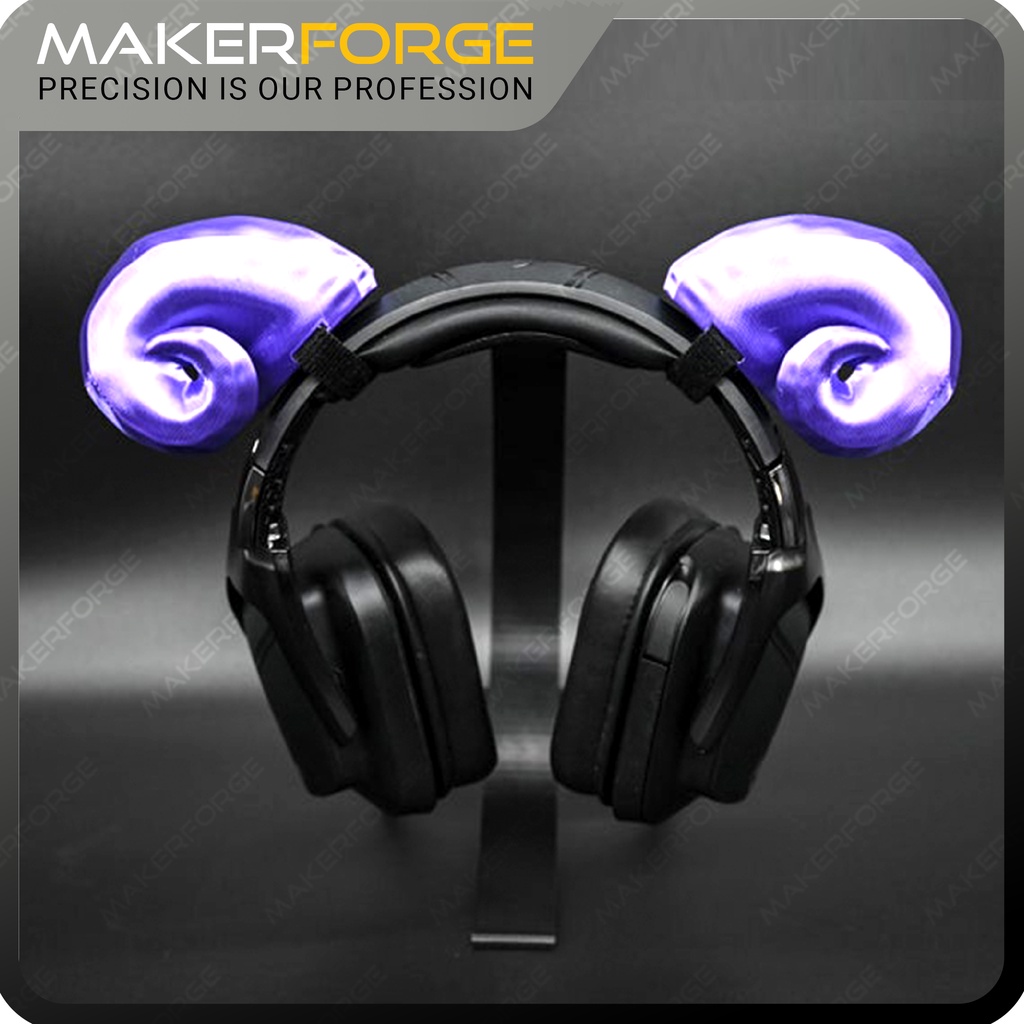 Devil Horns 3 for Headphones, Headset & Cosplay Props, Headphone Ear